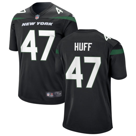 Bryce Huff New York Jets Nike Youth Game Jersey - Black