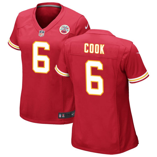 Bryan Cook Kansas City Chiefs Nike Women's Game Jersey - Red