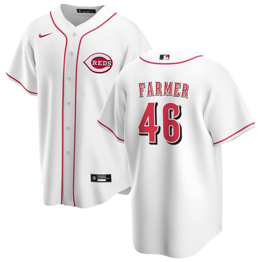 Buck Farmer Cincinnati Reds Nike Home Replica Jersey - White