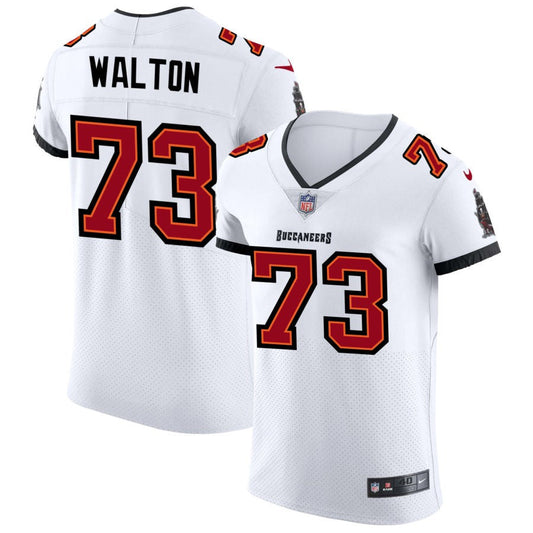 Brandon Walton Tampa Bay Buccaneers Nike Vapor Elite Jersey - White