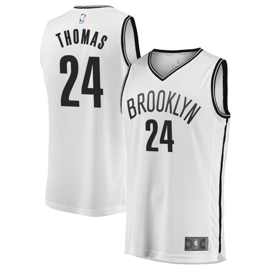 Cam Thomas  Brooklyn Nets Fanatics Branded Youth Fast Break Replica Jersey - Association Edition - White