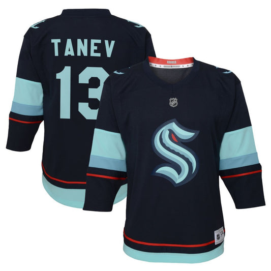 Brandon Tanev Seattle Kraken Youth Home Replica Jersey - Navy