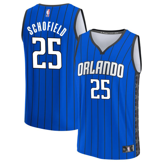 Admiral Schofield Orlando Magic Fanatics Branded Youth Fast Break Replica Jersey - Statement Edition - Blue