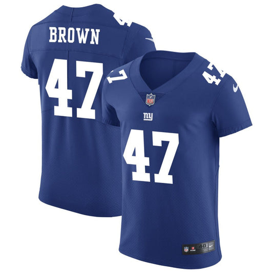 Cam Brown New York Giants Nike Vapor Untouchable Elite Jersey - Royal