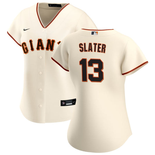 Austin Slater San Francisco Giants Nike Women's Home Replica Jersey - Cream