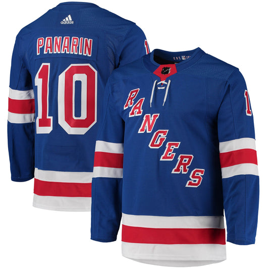 Artemi Panarin New York Rangers adidas Home Primegreen Authentic Pro Player Jersey - Blue