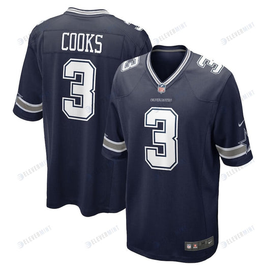 Brandin Cooks 3 Dallas Cowboys Game Men Jersey - Navy