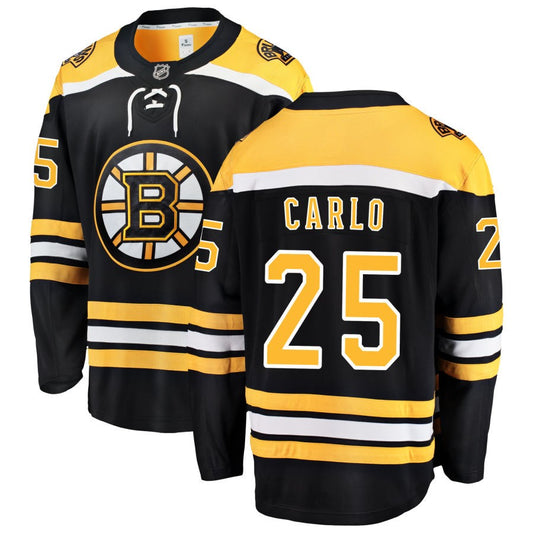 Brandon Carlo Boston Bruins Fanatics Branded Home Breakaway Jersey - Black