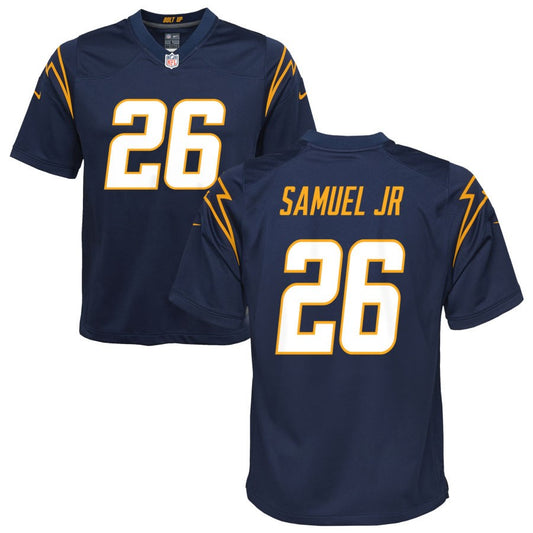 Asante Samuel Jr Los Angeles Chargers Nike Youth Alternate Game Jersey - Navy