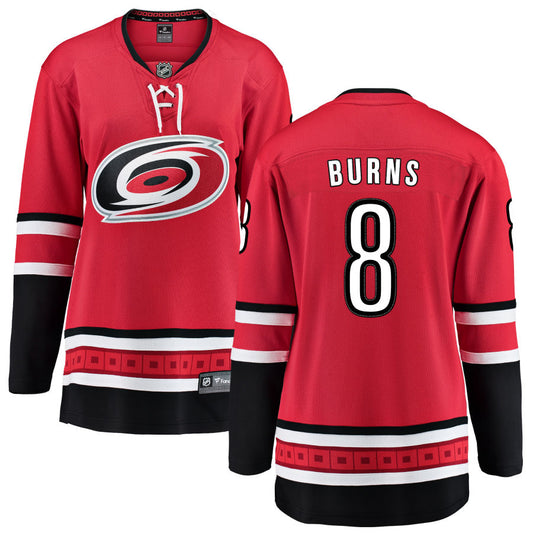 Brent Burns Carolina Hurricanes Fanatics Branded Women's Home Breakaway Jersey - Red