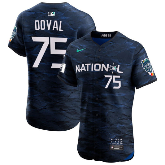 Camilo Doval  National League Nike 2023 MLB All-Star Game Pick-A-Player Vapor Premier Elite Jersey - Royal