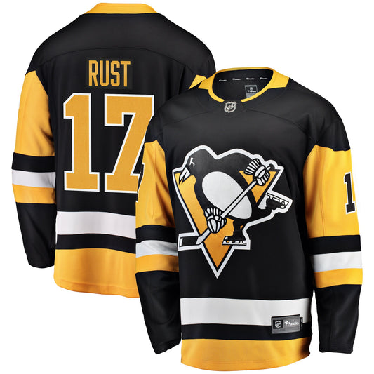 Bryan Rust Pittsburgh Penguins Fanatics Branded Home Breakaway Player Jersey - Black