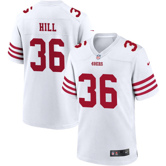 Brian Hill San Francisco 49ers Nike Youth Game Jersey - White