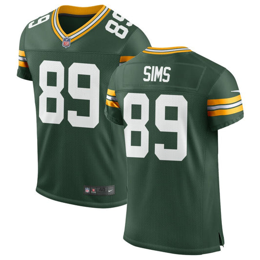 Ben Sims Green Bay Packers Nike Classic Elite Jersey - Green