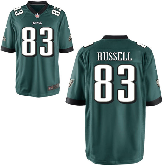 Brady Russell Philadelphia Eagles Nike Youth Game Jersey - Midnight Green