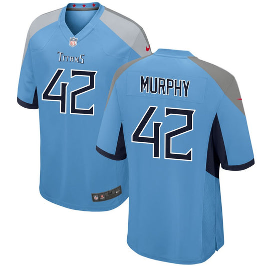 Caleb Murphy Tennessee Titans Nike Alternate Game Jersey - Light Blue