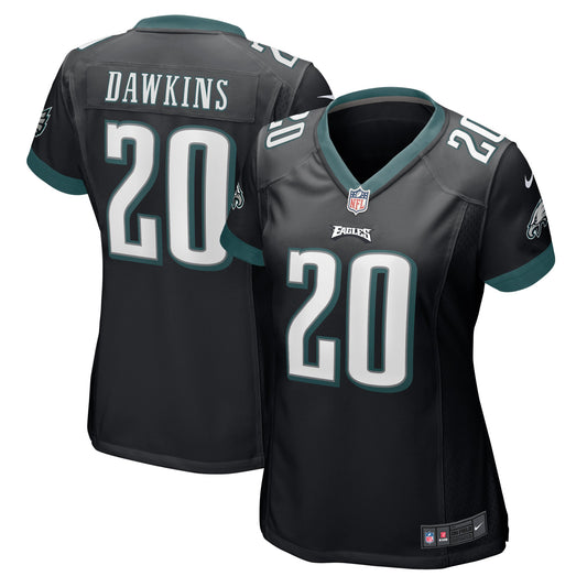 Brian Dawkins Philadelphia Eagles Nike Women's Retired Player Jersey - Black