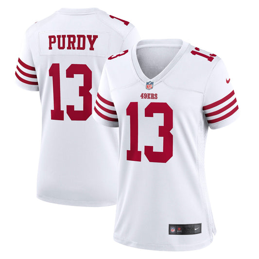 Brock Purdy San Francisco 49ers Nike Women's Game Player Jersey - White