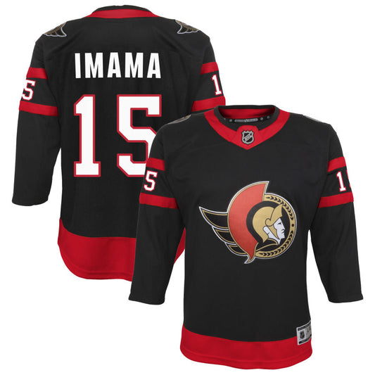 Bokondji Imama Ottawa Senators Youth Home Premier Jersey - Black