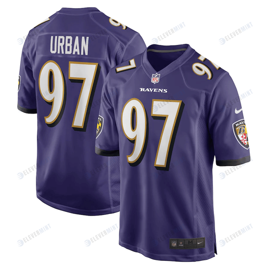 Brent Urban Baltimore Ravens Game Player Jersey - Purple