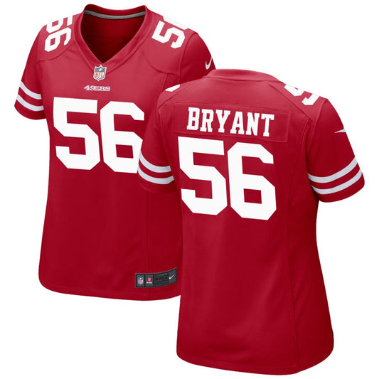 Austin Bryant San Francisco 49ers Nike Women's Game Jersey - Scarlet