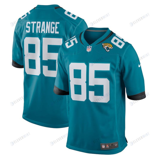 Brenton Strange 85 Jacksonville Jaguars Men Team Game Jersey - Teal