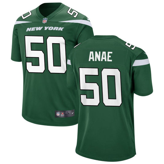 Bradlee Anae New York Jets Nike Game Jersey - Gotham Green