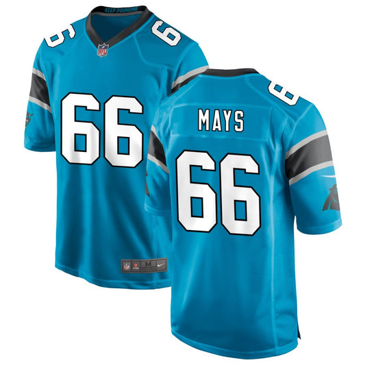 Cade Mays Carolina Panthers Nike Alternate Game Jersey - Blue