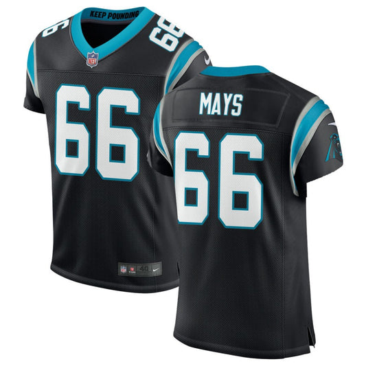 Cade Mays Carolina Panthers Nike Classic Elite Jersey - Black