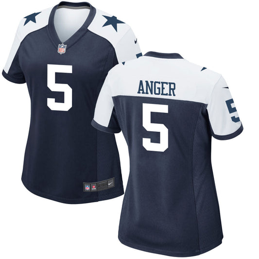 Bryan Anger Dallas Cowboys Nike Women's Alternate Game Jersey - Navy